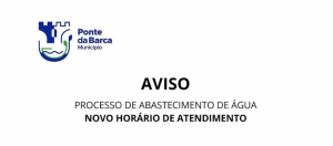 Liga&ccedil;&atilde;o de &Aacute;gua - Munic&iacute;pio de Ponte da Barca